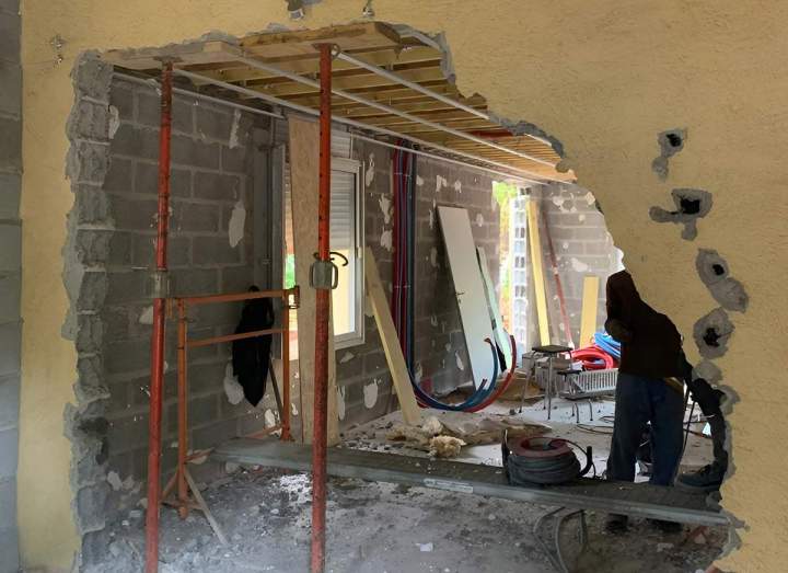 Travaux de déconstruction et curage intérieur d'un bâtiment